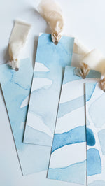 BOOKMARKS - TEAL NEGATIVE BOTANICAL