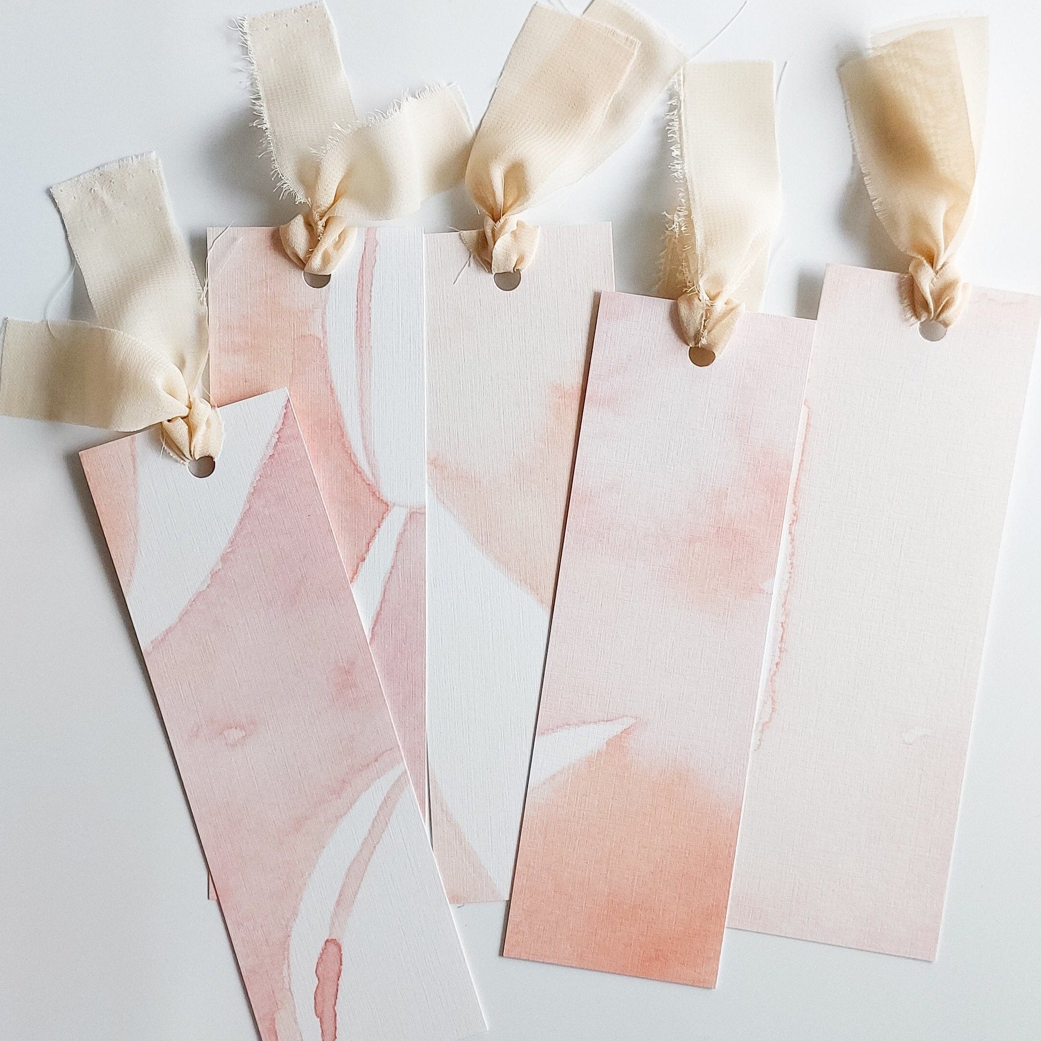 BOOKMARKS - PINK NEGATIVE BOTANICAL