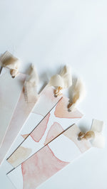 BOOKMARKS - PEACH NEGATIVE BOTANICAL