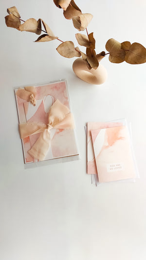 GIFT SET - PINK NEGATIVE BOTANICAL SET