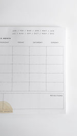 TAKE NOTE MONTHLY PLANNER NOTEPAD