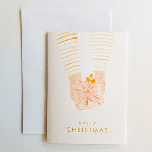 GREETING CARD SET | YELLOW CHRISTMAS GIFTING