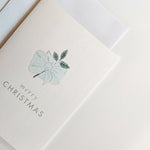 GREETING CARD | BLUE GREY CHRISTMAS GIFT