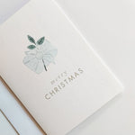 GREETING CARD | BLUE GREY CHRISTMAS GIFT