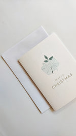 GREETING CARD | BLUE GREY CHRISTMAS GIFT