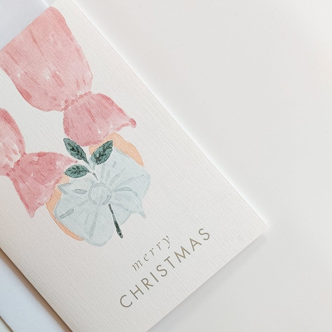 GREETING CARD | PURPLE CHRISTMAS GIFTING HANDS