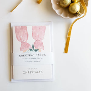 GREETING CARD SET | PURPLE CHRISTMAS GIFTING