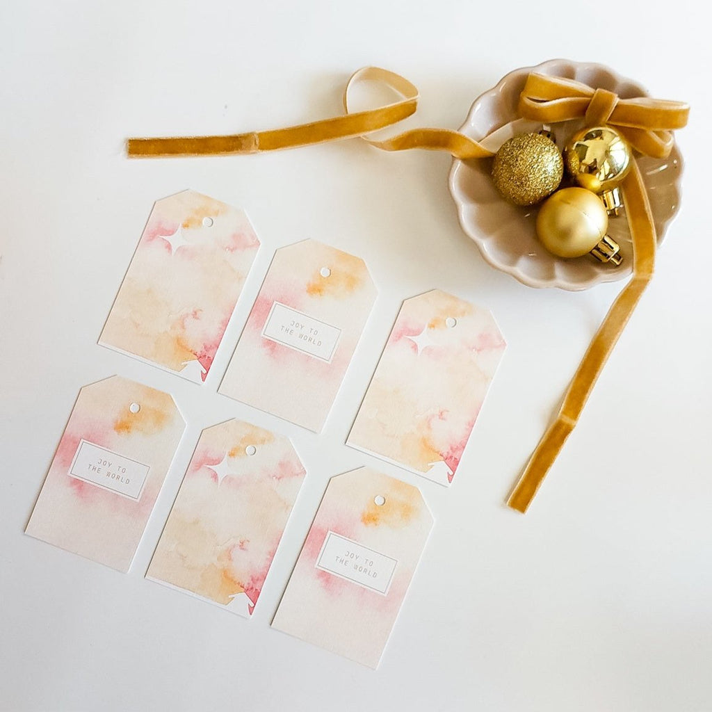 GIFT TAGS | SUNSET NATIVITY