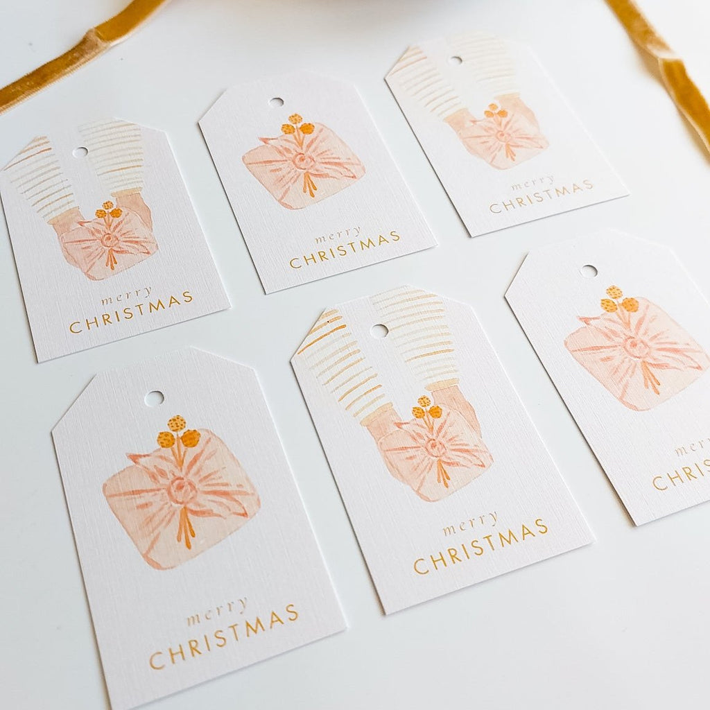 GIFT TAGS | YELLOW CHRISTMAS GIFTING