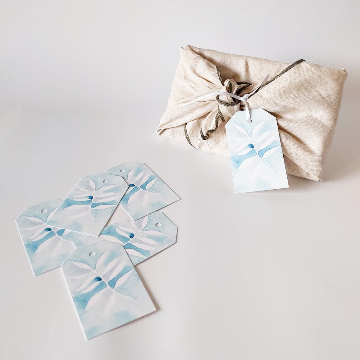 GIFT TAGS | TEAL NEGATIVE BOTANICAL
