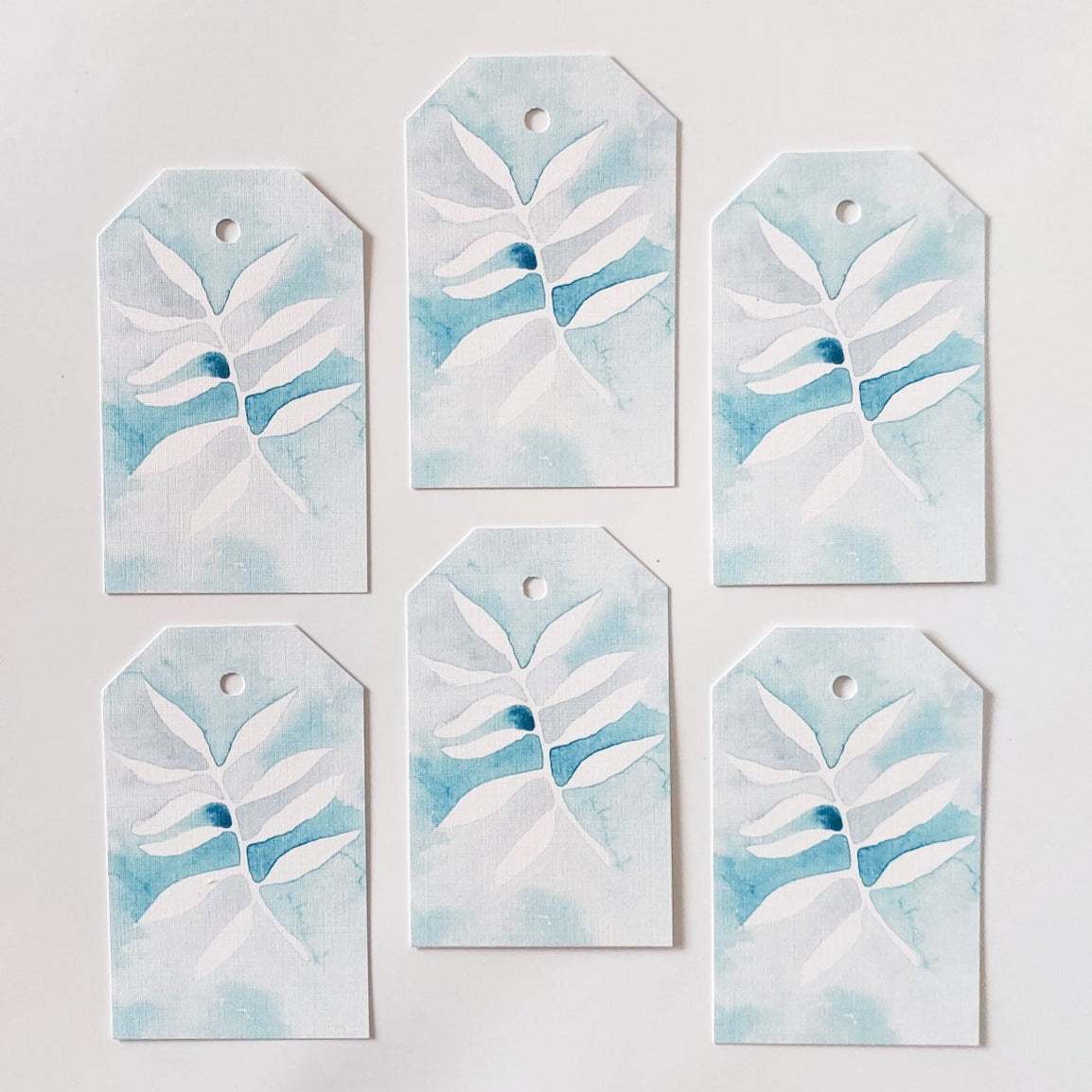GIFT TAGS | TEAL NEGATIVE BOTANICAL