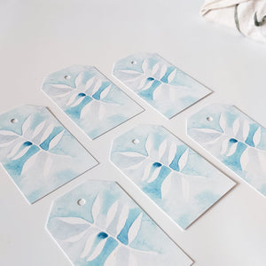 GIFT TAGS | TEAL NEGATIVE BOTANICAL