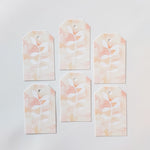 GIFT TAGS | PEACH NEGATIVE BOTANICAL