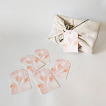 GIFT TAGS | PINK NEGATIVE BOTANICAL