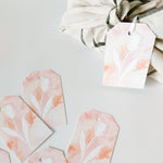 GIFT TAGS | PINK NEGATIVE BOTANICAL