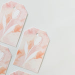 GIFT TAGS | PINK NEGATIVE BOTANICAL