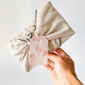 GIFT TAGS | PINK NEGATIVE BOTANICAL