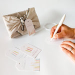 GIFT TAGS | BURGUNDY BIRTHDAY CANDLES