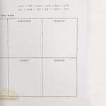 TAKE NOTE WEEKLY PLANNER NOTEPAD