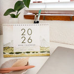 2026 TABLE MOUNTAIN ART DESK CALENDAR