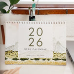 2026 TABLE MOUNTAIN ART DESK CALENDAR