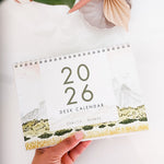 2026 TABLE MOUNTAIN ART DESK CALENDAR