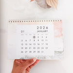 2026 TABLE MOUNTAIN ART DESK CALENDAR