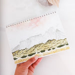 2026 TABLE MOUNTAIN ART DESK CALENDAR