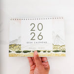 2026 TABLE MOUNTAIN ART DESK CALENDAR