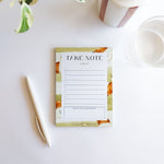 TAKE NOTE TA DA LIST NOTEPAD - PEARS
