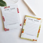 TAKE NOTE TA DA LIST NOTEPAD - PEARS