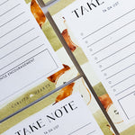 TAKE NOTE TA DA LIST NOTEPAD - PEARS