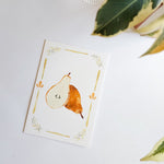 GREETING CARD - PLAYFUL PEARS