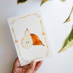GREETING CARD - PLAYFUL PEARS