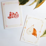 GREETING CARD - PLAYFUL POMEGRANATES