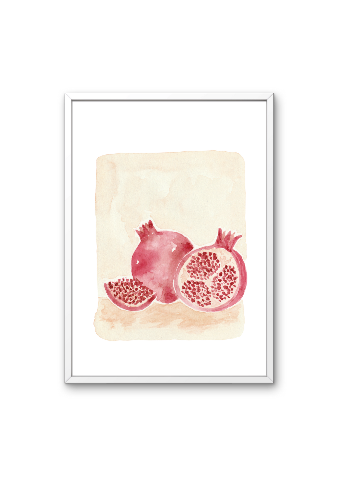 STILL LIFE POMEGRANATES